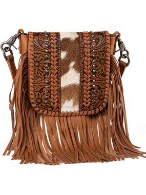 Chic Fringe Crossbody Bag for Women | Stylish Western Purse | Trendy Handbag
